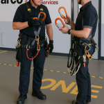 Safety training in progress at Arco’s new Linlithgow Safety Centre in Mill Road Industrial Estate