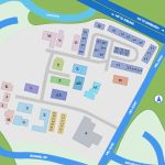 Map of Mill Road Industrial Estate from 2018 showing outdated layout before major development