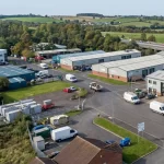 Modern industrial estates supporting regional economic growth. Mill Road Industrial Estate with active local businesses