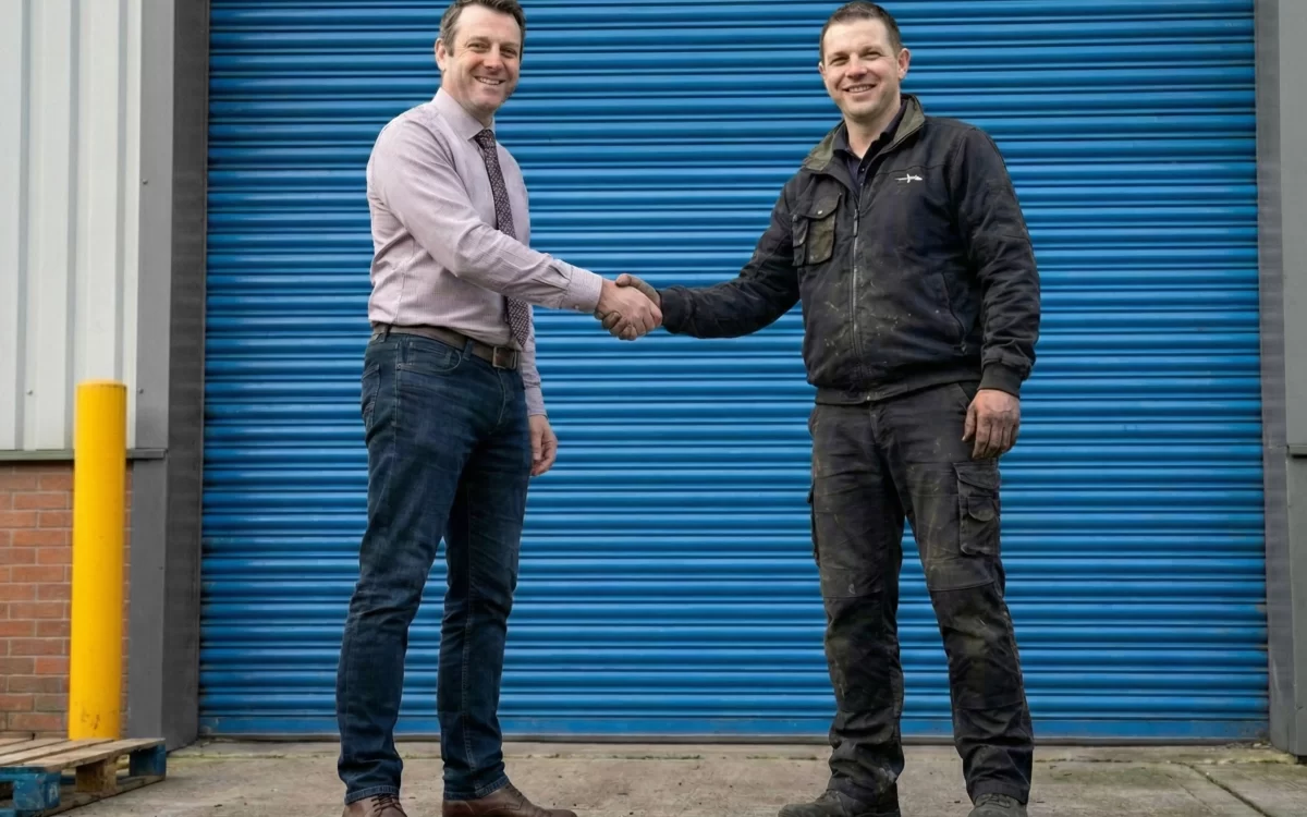 Commercial property neighbours operating alongside each other within a modern industrial estate environment