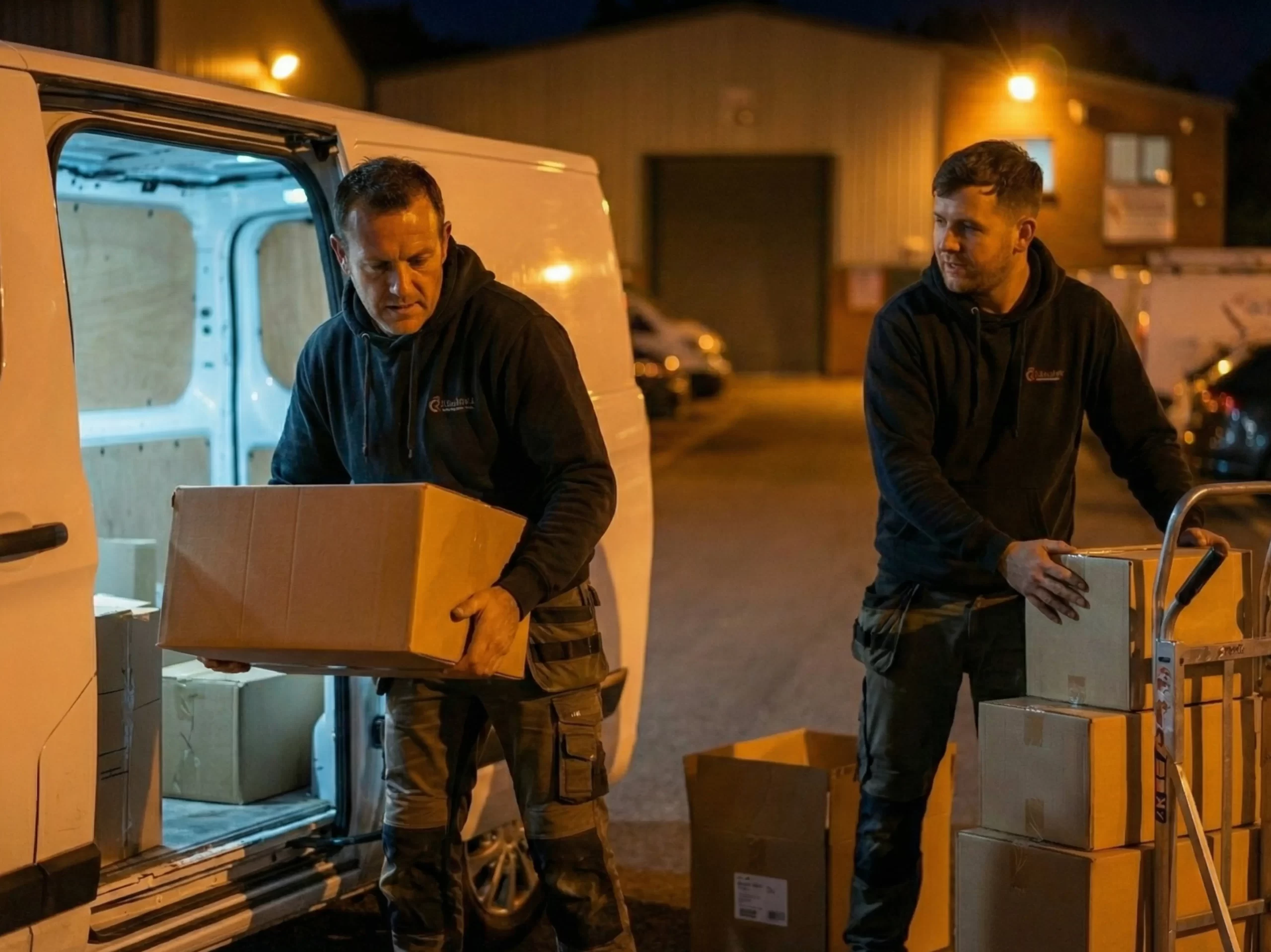 24 hour access industrial units at Mill Road Industrial Estate, showing secure access and flexible working hours for businesses
